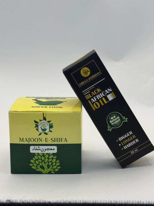 Majoon e shifa (120g)& Black African Oil